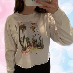 FREEZE Cropped Long sleeve T